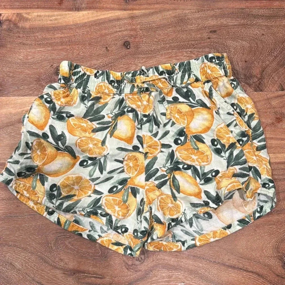 abercrombie kids Pants - Abercrombie Kids | Lemon Linen Blend Shorts | size 11/12